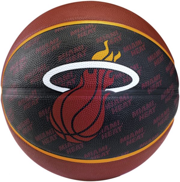 Spalding Basketbal NBA Miami Heat zwart/oranje