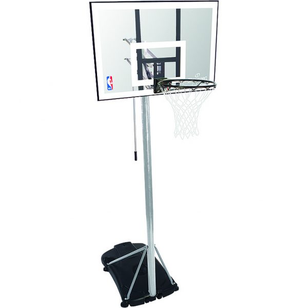 Spalding Portable Basketbal System NBA SILVER 59-472CN